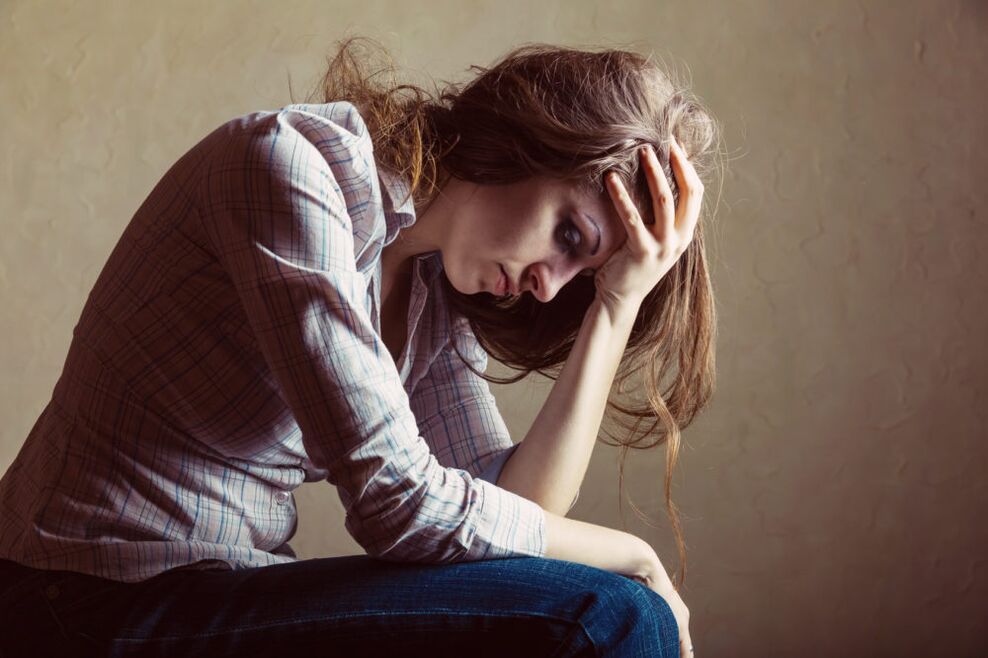 Depression - a provocative factor in the appearance of alcohol dependence on women