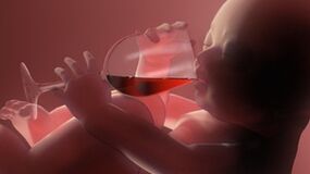 Dangers for children when drinking alcohol